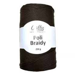Catty Poli Braidey PP zsinór fonal 08 - Sötétbarna