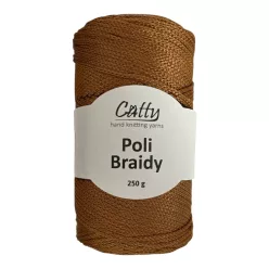 Catty Poli Braidey PP zsinór fonal 10 - Fahéj