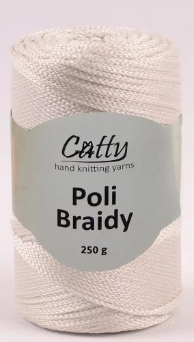 Catty Poli Braidey PP zsinór fonal 16 - Krém