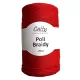 Catty Poli Braidey PP zsinór fonal 18 - Piros