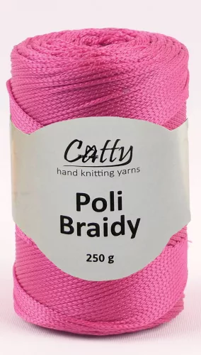 Catty Poli Braidey PP zsinór fonal 19 - Fukszia