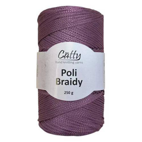 Catty Poli Braidey PP zsinór fonal 20 - Mályva