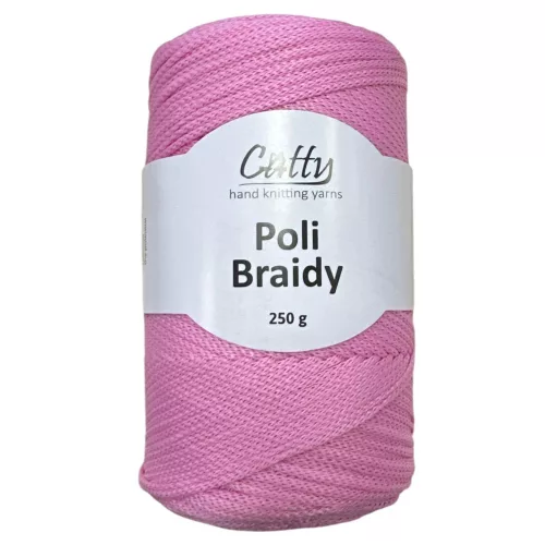 Catty Poli Braidey PP zsinór fonal 21 - Rózsaszín