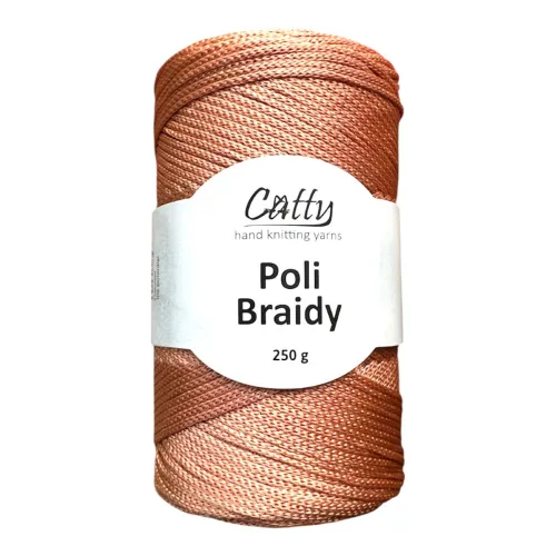 Catty Poli Braidey PP zsinór fonal 30 - Sötét barackvirág