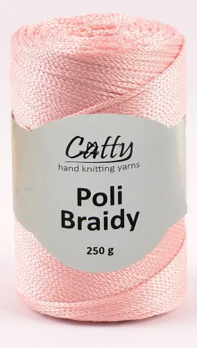 Catty Poli Braidey PP zsinór fonal 31 - Világos rózsaszín