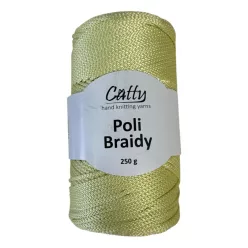Catty Poli Braidey PP zsinór fonal 33 - Világos Pisztácia