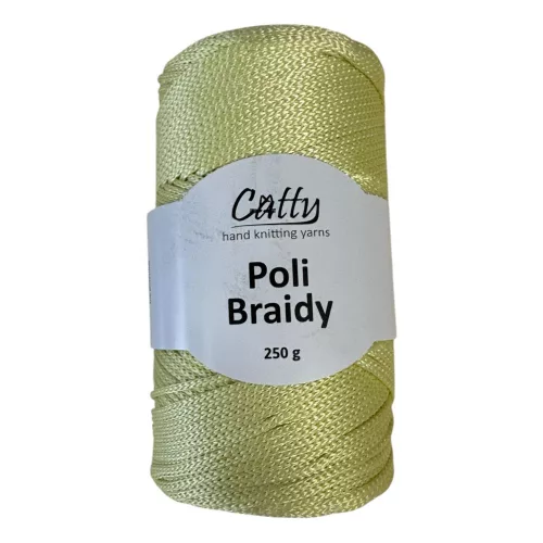 Catty Poli Braidey PP zsinór fonal 33 - Világos Pisztácia