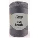Catty Poli Braidey PP zsinór fonal 4 mm 03 - Szürke