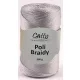 Catty Poli Braidey PP zsinór fonal 4 mm 05 - Világos szürke