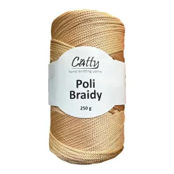 Catty Poli Braidey PP zsinór fonal 4 mm 13 - Drapp