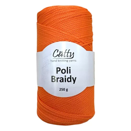 Catty Poli Braidey PP zsinór fonal 4 mm 29 - Narancs