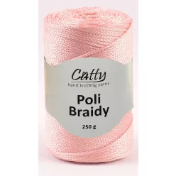   Catty Poli Braidey PP zsinór fonal 4 mm 31 - Világos rózsaszín