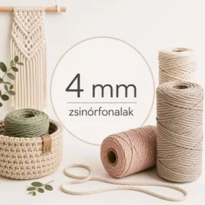 4 mm-es Zsinórfonalak