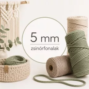 5 mm-es Zsinórfonalak