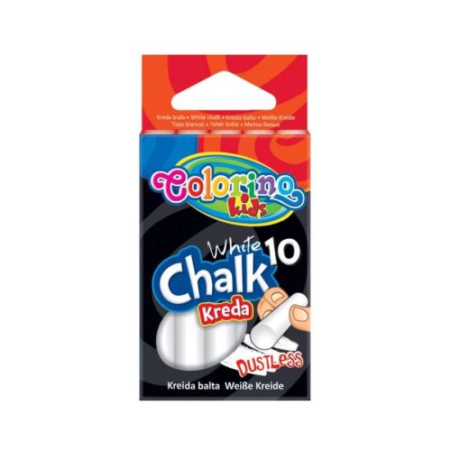 Kréta, pormentes fehér hengeres 10 db-os