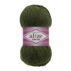 Alize Cotton Gold fonal 029 - Olivazöld