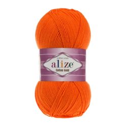 Alize Cotton Gold fonal 037  Narancs