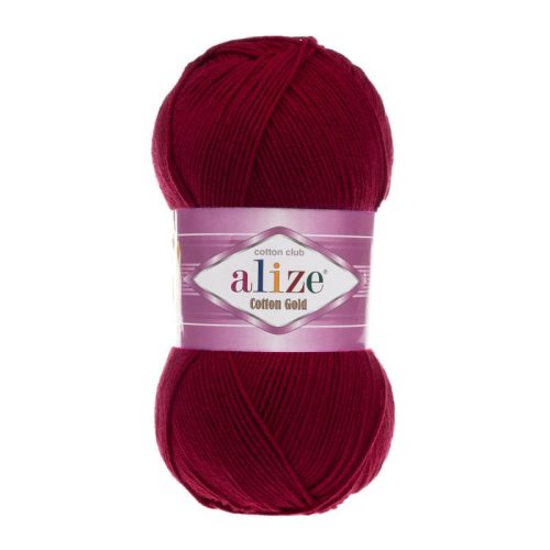Alize Cotton Gold fonal 057 - Bordó