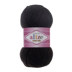 Alize Cotton Gold fonal 060 - Fekete