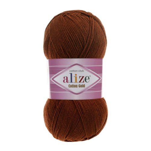 Alize Cotton Gold fonal 690 - Sötétbarna