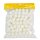 Csillámos hungarocell gömb 30g 2cm - fehér