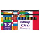 Daler-Rowney GRADUATE olajfesték készlet 12x12 ml