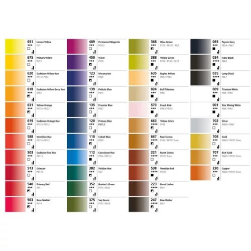 Daler-Rowney GRADUATE olajfesték készlet 12x12 ml