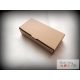 Natúr színű önzáró karton doboz 130x60x30mm