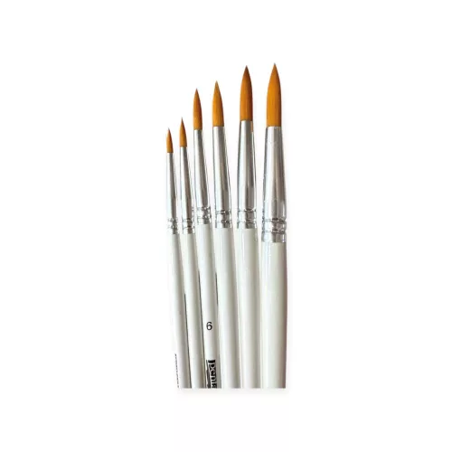 Hegyes ecset szett – 6 részes (2, 4, 6, 8, 10, 12)