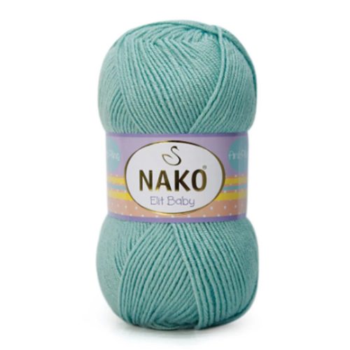Nako Elit baby bolyhosodásmentes fonal 10482 - Azúr