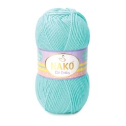 Nako Elit baby bolyhosodásmentes fonal 10535 - Türkizkék