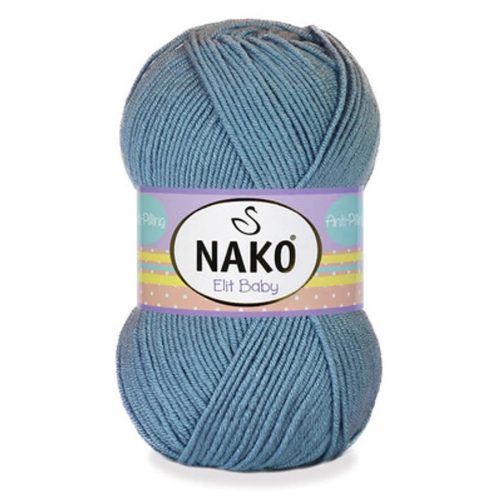 Nako Elit baby bolyhosodásmentes fonal 05378 - Szürke