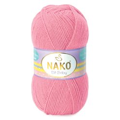 Nako Elit baby bolyhosodásmentes fonal 06837 - Pink