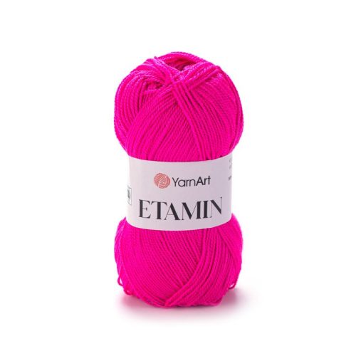 Yarnart Etamin gyöngy fonal 460 Magenta