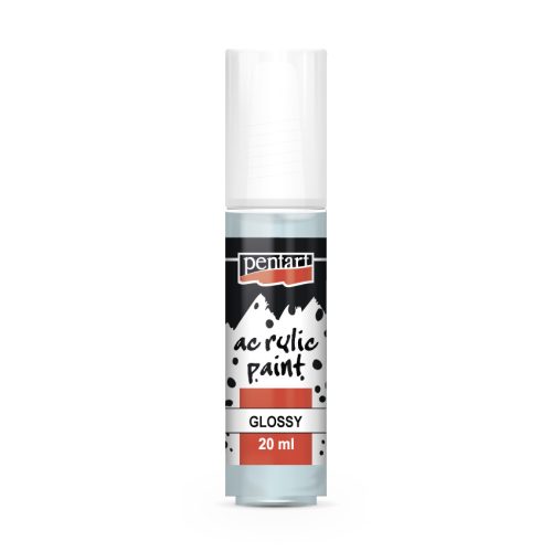 Fényes akrilfesték - jégkék 20ml