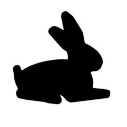 Formalyukasztó dekorgumihoz 25mm - nyuszi