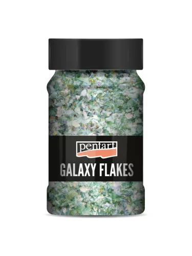 Galaxy csillám pehely - Föld zöld