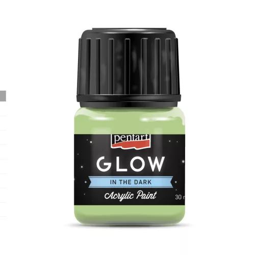 GLOW sötétben világító akrilfesték - zöld
