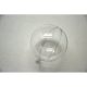 Szétszedhető műanyag forma - gömb 4cm