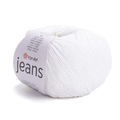 YarnArt Jeans fonal 01 - Tejfehér
