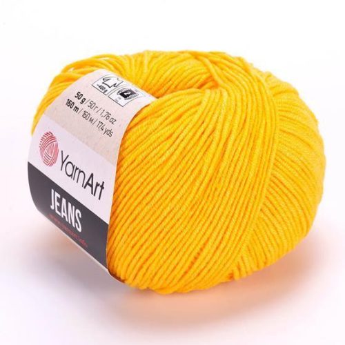 YarnArt Jeans fonal 35 - Napsárga