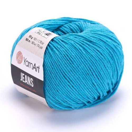 YarnArt Jeans fonal 55 - Türkiz