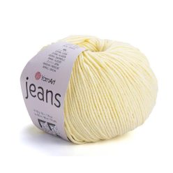 YarnArt Jeans fonal 67 - Krém sárga