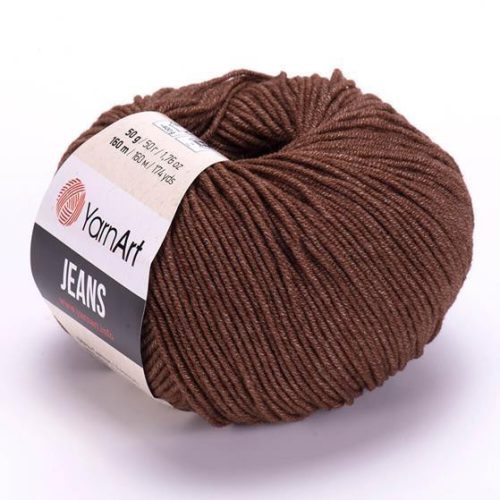 YarnArt Jeans fonal 70 - Csokoládébarna