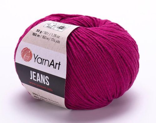 YarnArt Jeans fonal 91 - Ciklámen