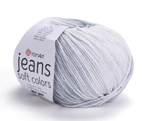 YarnArt Jeans Soft Colors fonal 6208 - Szürke színárnyalat