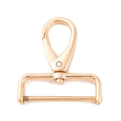 Fém karabiner táskához 50 mm - arany szín