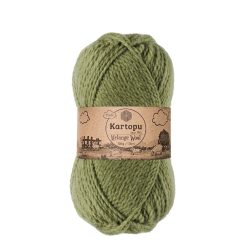 Kartopu Melange Wool fonal 0430 - Zöld