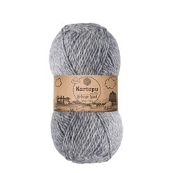 Kartopu Melange Wool fonal 9001 - Szürke melange