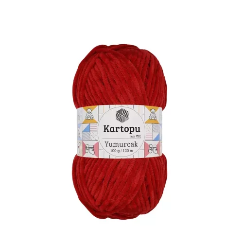 Kartopu Yumurcak zsenília fonal K126 - Meggypiros